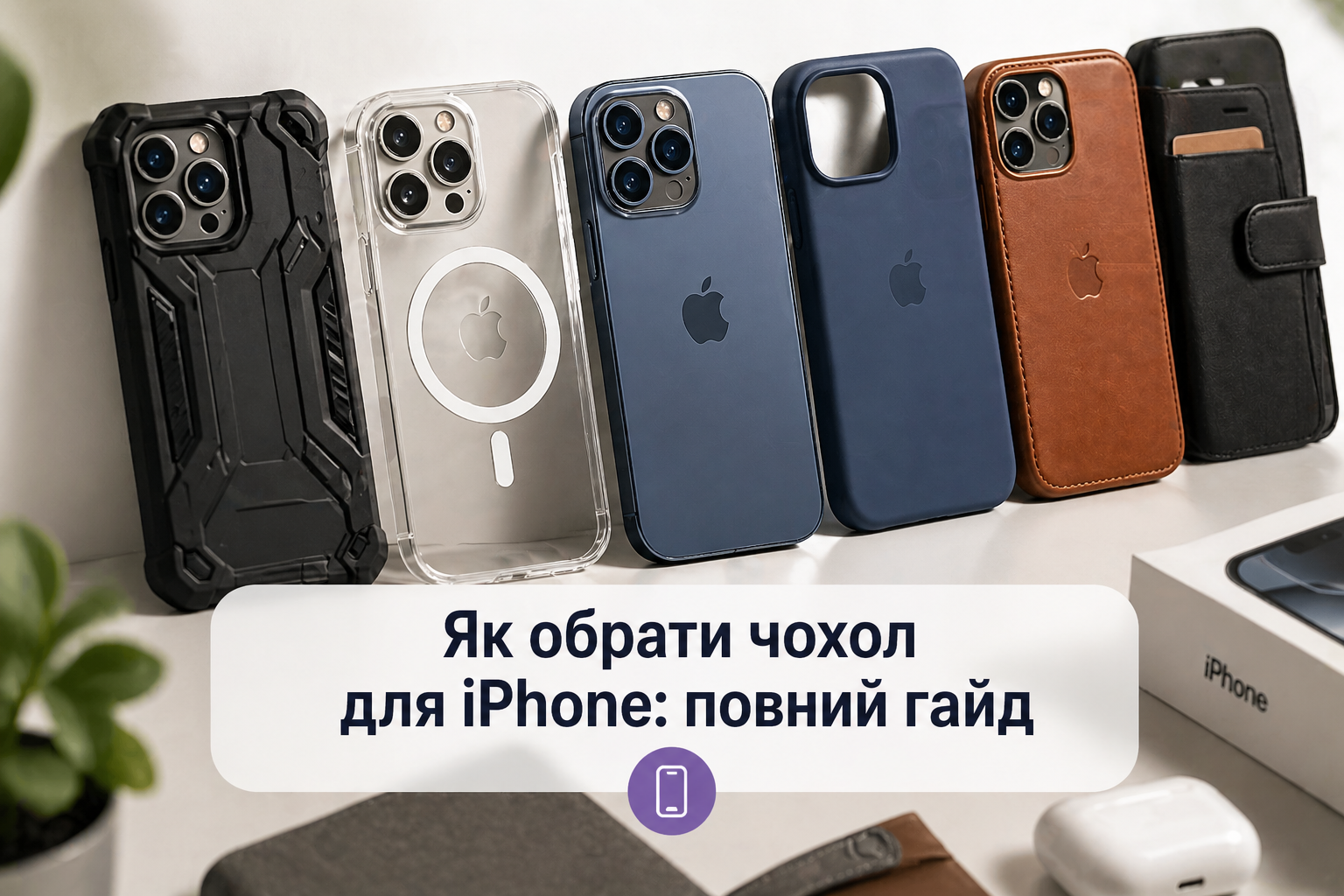 Як обрати чохол для iPhone: повний гайд