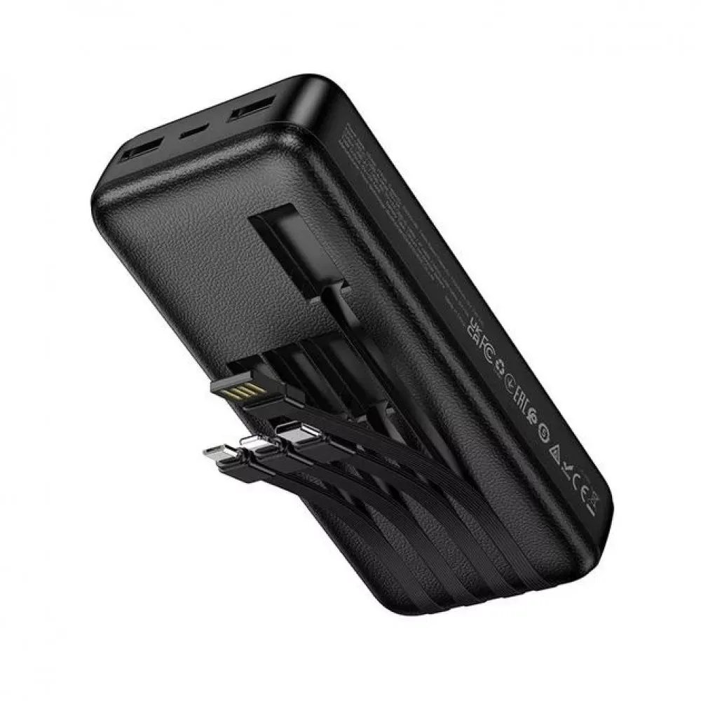 Power Bank 20000 mAh | 22.5W+PD20W — Hoco J163A — Black — фото 5