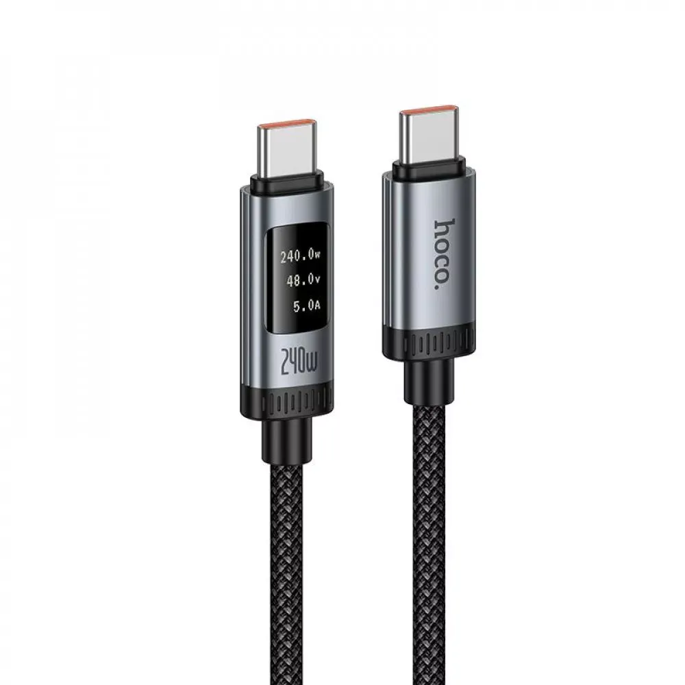 Кабель USB C to C 240W (1m) — Hoco U148 — Hoco