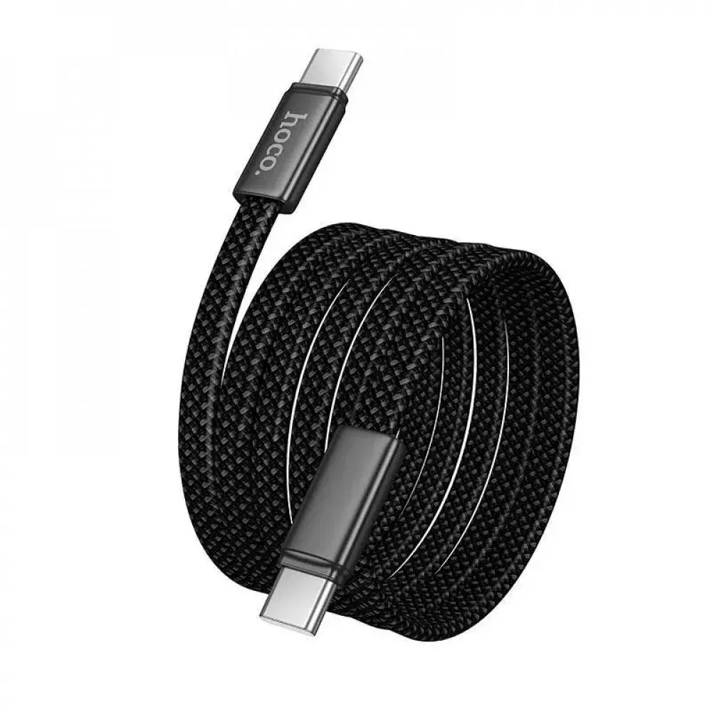 Кабель USB C to C 60W — Hoco X125 — Black — фото 4