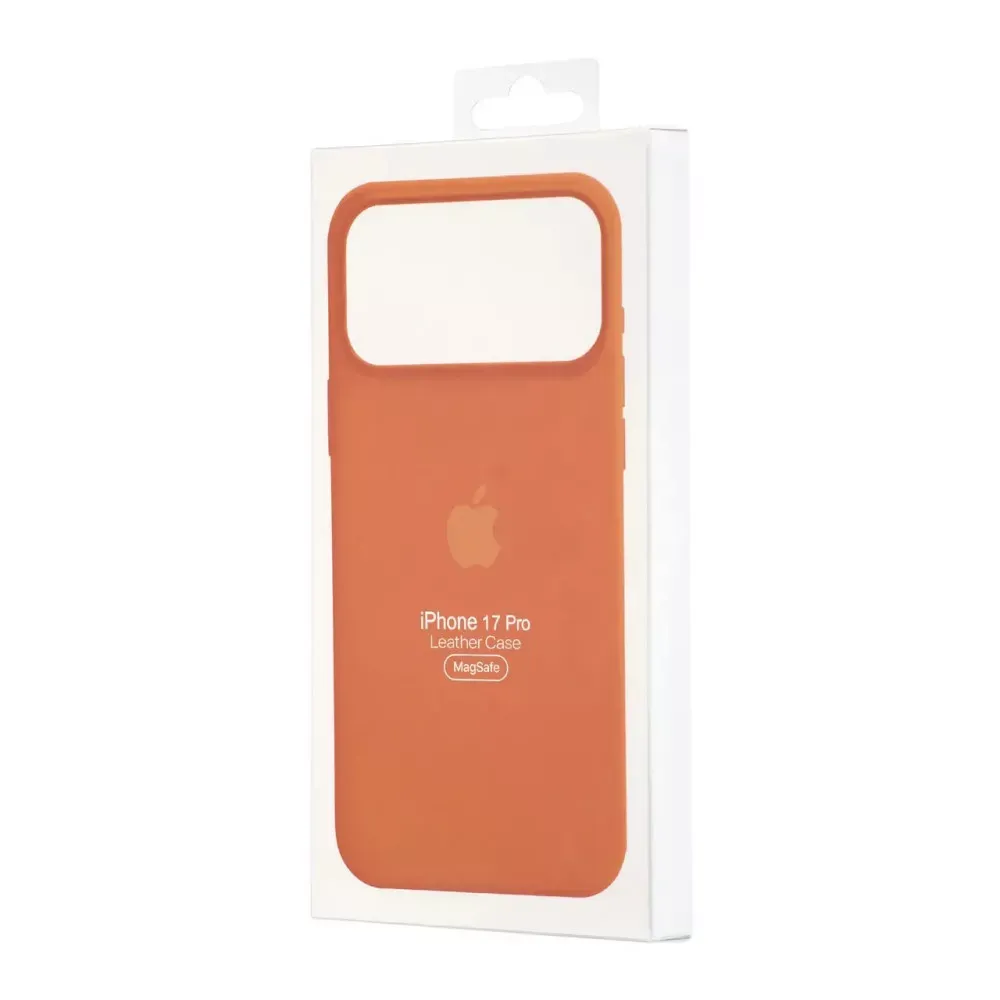 Leather Case With Magsafe iPhone 17 Pro Max — Blue — фото 3