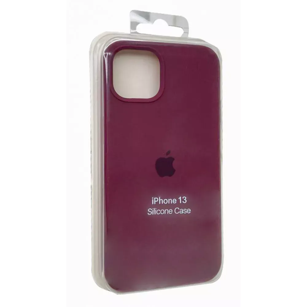 Original Silicone Case Full Size iPhone 13 Pro 6.1 — New Brown — фото 3