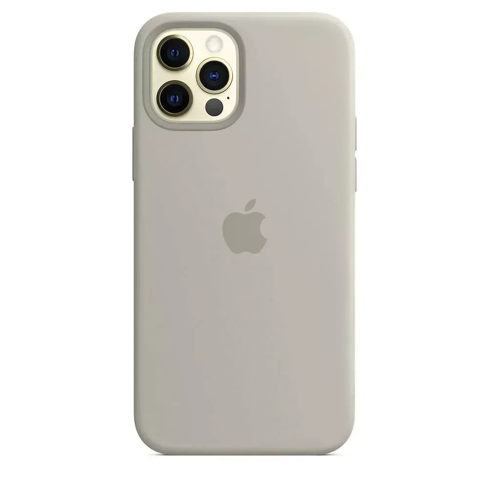 Original Silicone Case Full Size iPhone 14 6.1 — New Brown — фото 6