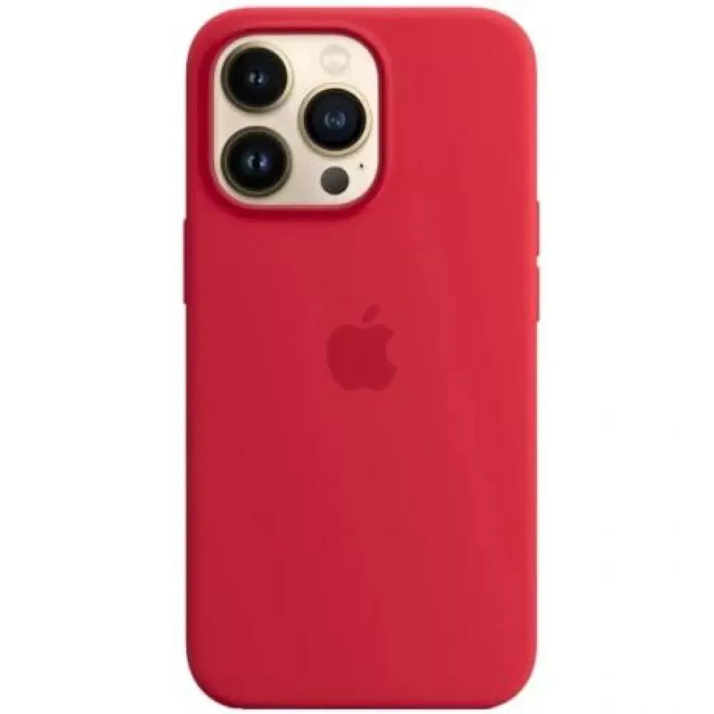 Original Silicone Case Full Size iPhone 15 Pro Max — Hermes Orange — фото 5