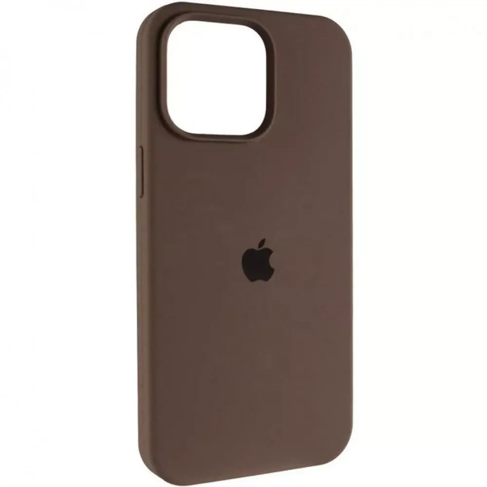 Original Silicone Case Full Size iPhone 15 — New Brown (80) — Apple Apple iPhone 15