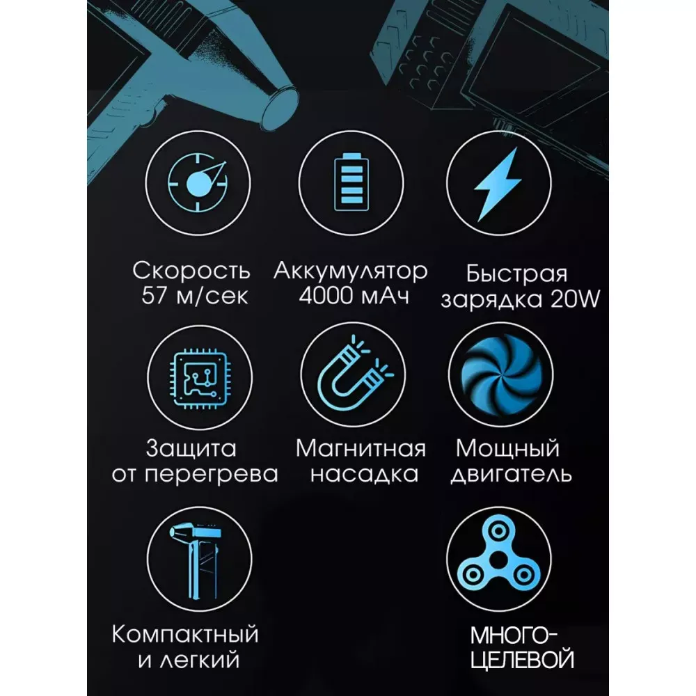 Воздуходув BS308F — фото 10