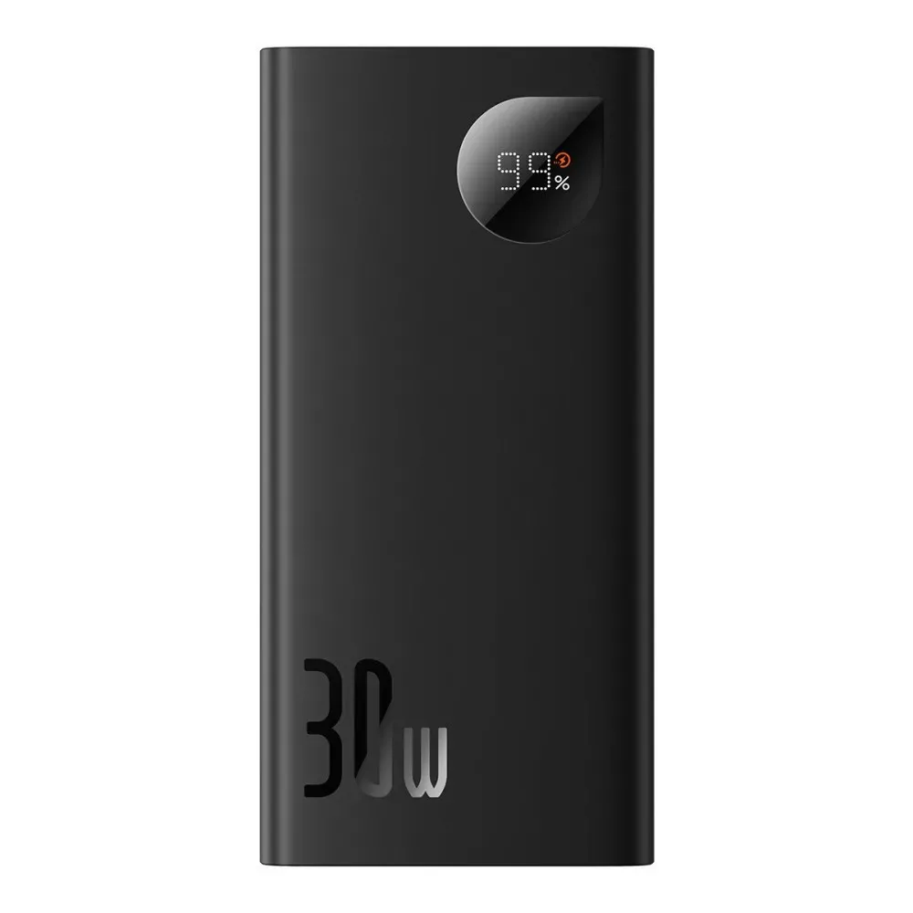 Power Bank 10000 mAh 30W Digital Display Baseus — PPAD040002 White — фото 11