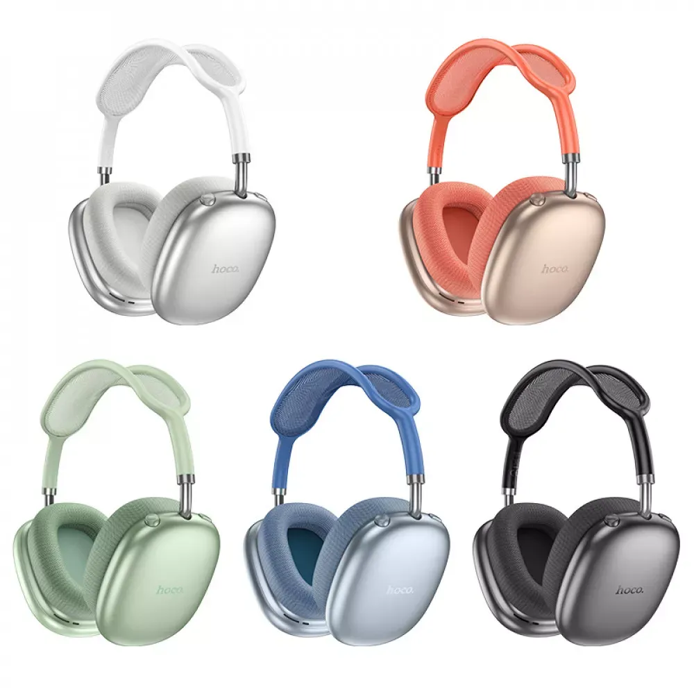 Bluetooth Headphones — Hoco W55 — Sky blue — фото 5