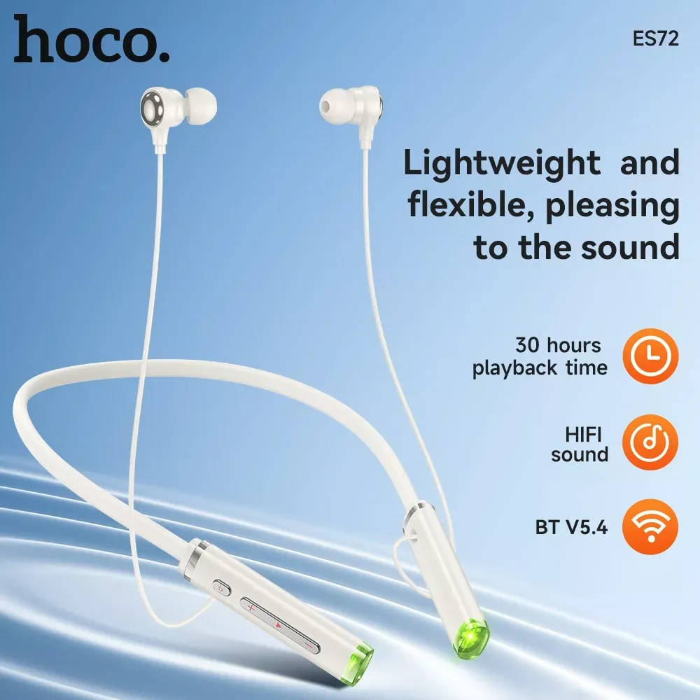 Bluetooth Earphones Hoco ES72 — Black — фото 3