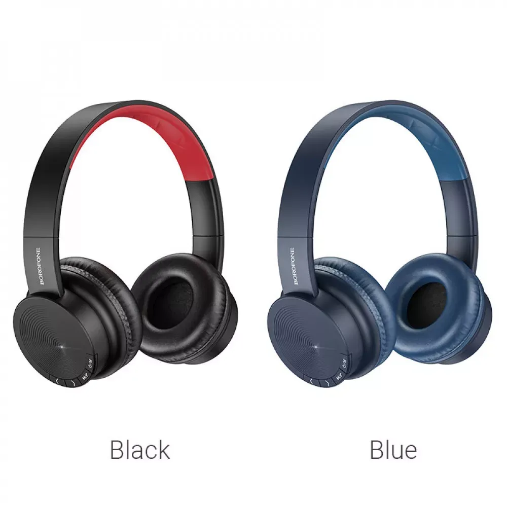 Навушники Bluetooth — Borofone BO11 Maily — Black — фото 4