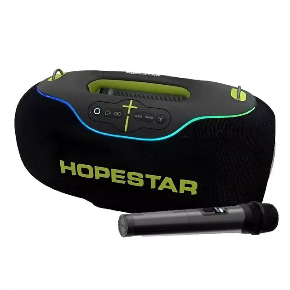 Портативна колонка Hopestar A80 350W — Black — фото 4