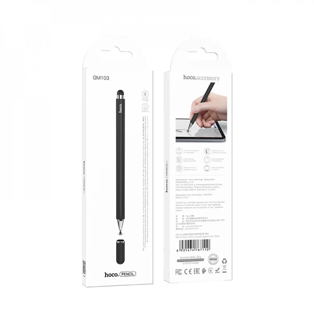 Stylus Pen Hoco GM103 — Black — фото 3