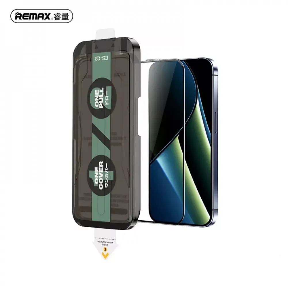 Захисне скло Remax Privacy Tempered Glass ES-02 iPhone 15 Pro