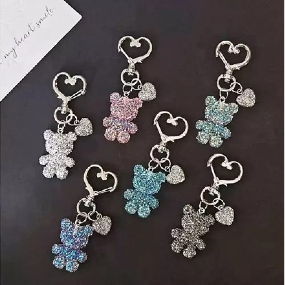 Брелок Swarovski Color Bear — Black