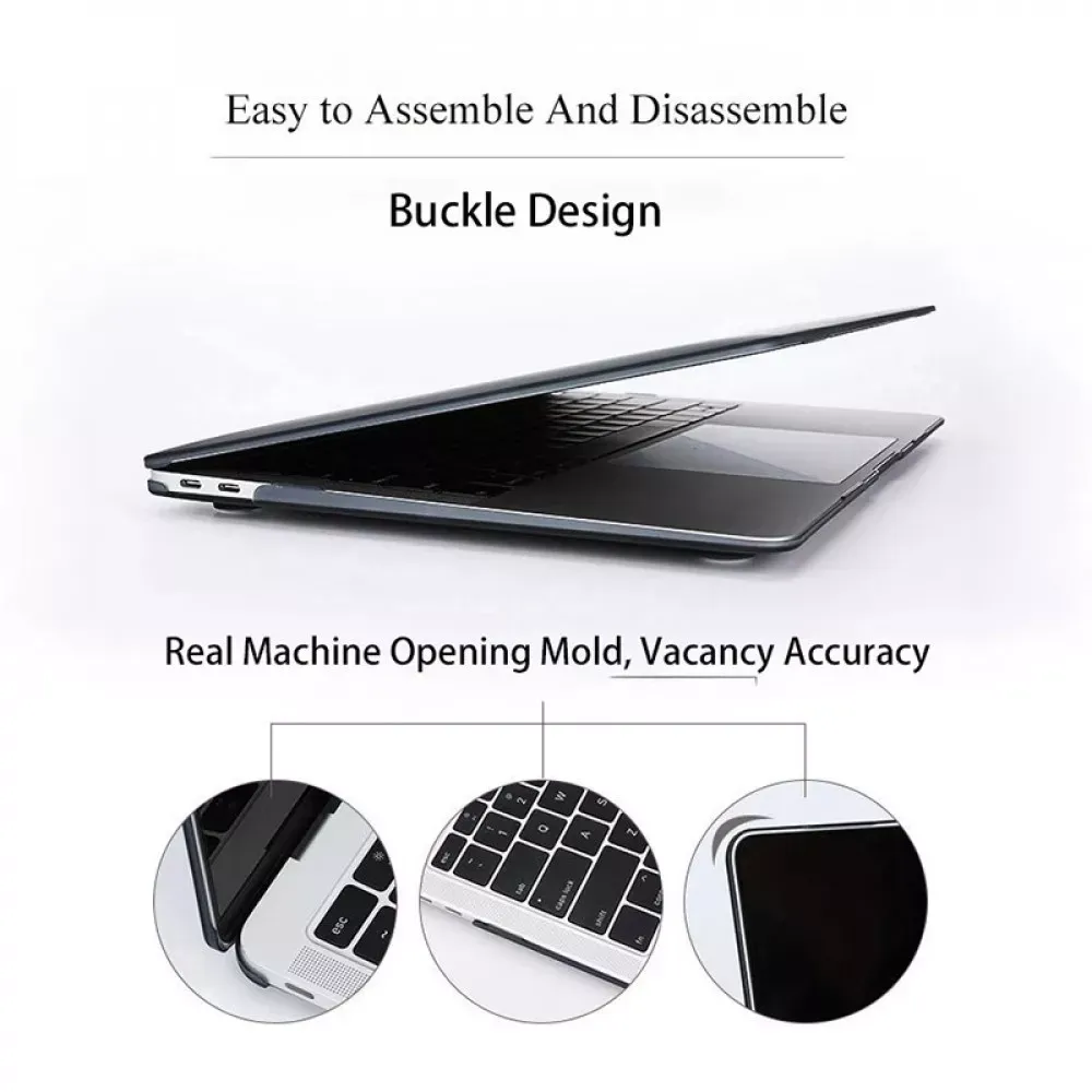 Carbon Fiber Case MacBook Air 13.3 A1932 / A2179 / A2337 — Navy Blue — фото 4