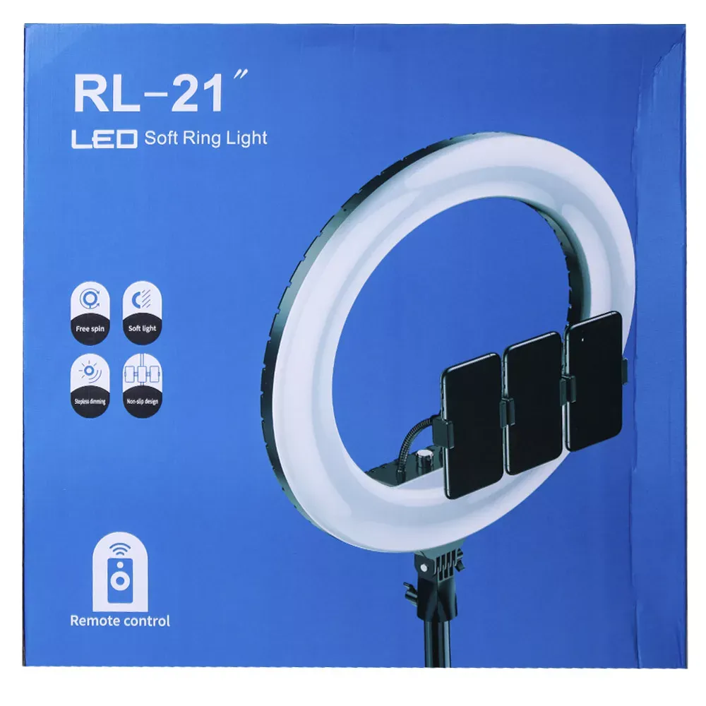 Лампа Кольцевая LED RL-21 — фото 8