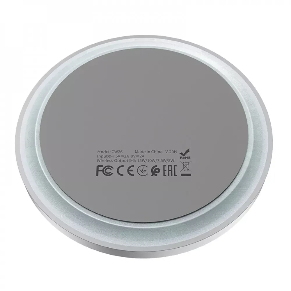 Wireless Charger 15W Hoco CW26 — White — фото 5