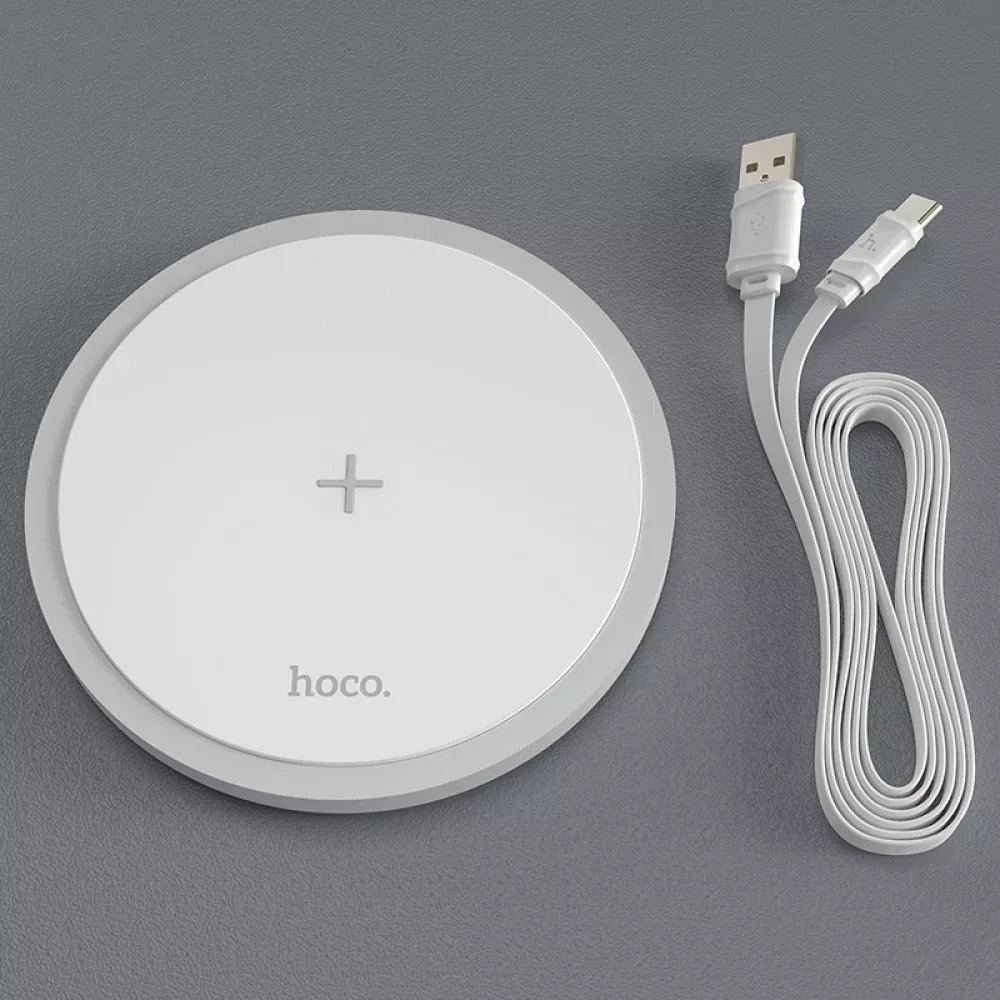 Wireless Charger 15W Hoco CW26 — White — фото 5