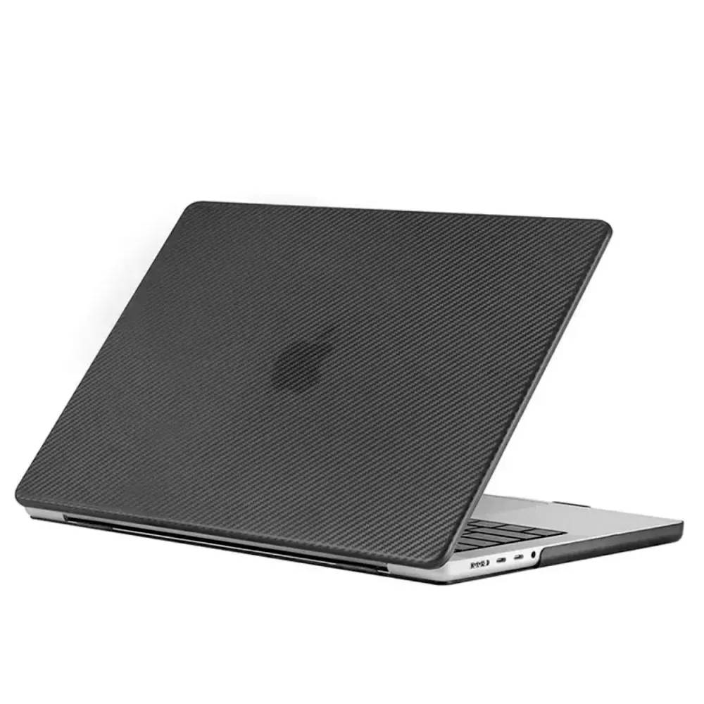Carbon Fiber Case MacBook Pro 13.3"A1706 ; A1708 ; A1989 ; A2159 ; A2289 ; A2251 ; A2338) M2 A2338 — Black — Apple Apple Macbook Pro 13.3