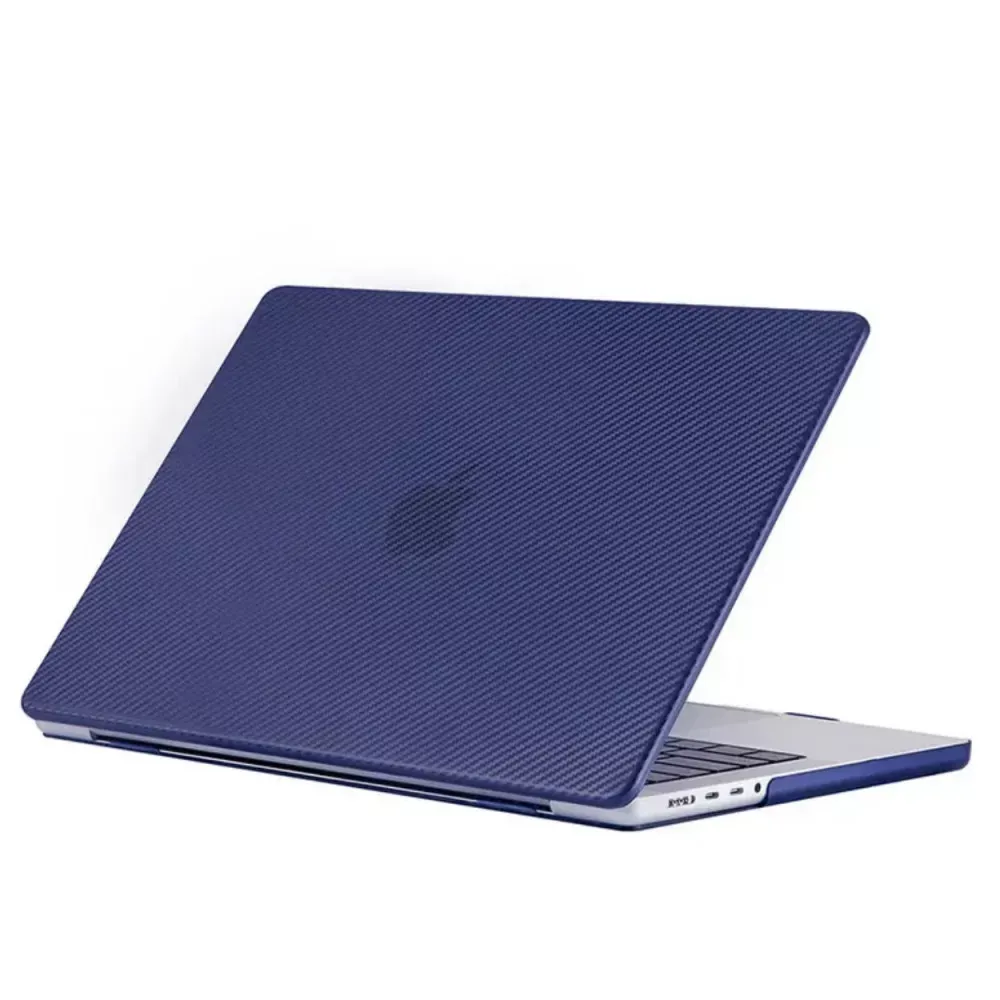Carbon Fiber Case MacBook Pro 13.3"A1706 ; A1708 ; A1989 ; A2159 ; A2289 ; A2251 ; A2338) M2 A2338 — Navy Blue — Apple Apple Macbook Pro 13.3