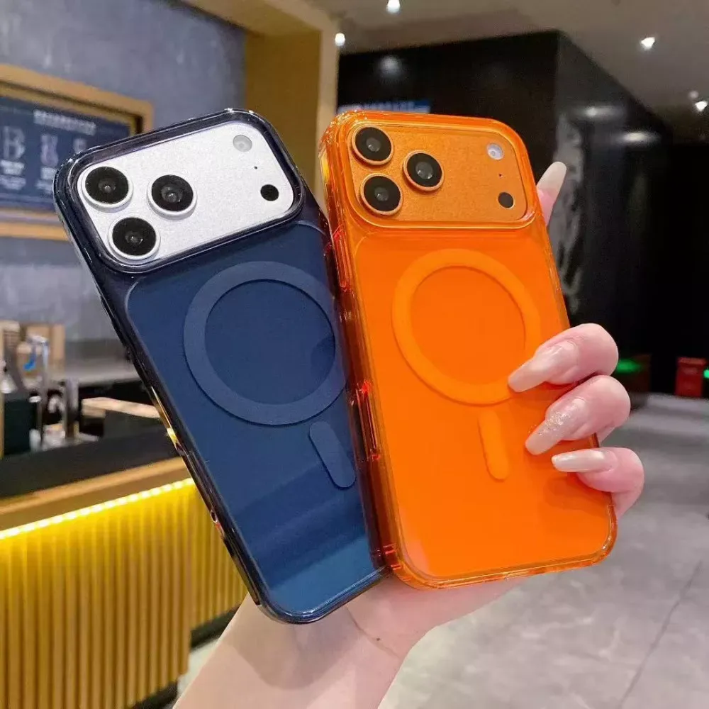 Gloss Case With MagSafe — iPhone 17 Pro Max — Orange — Apple Apple iPhone 17 Pro Max
