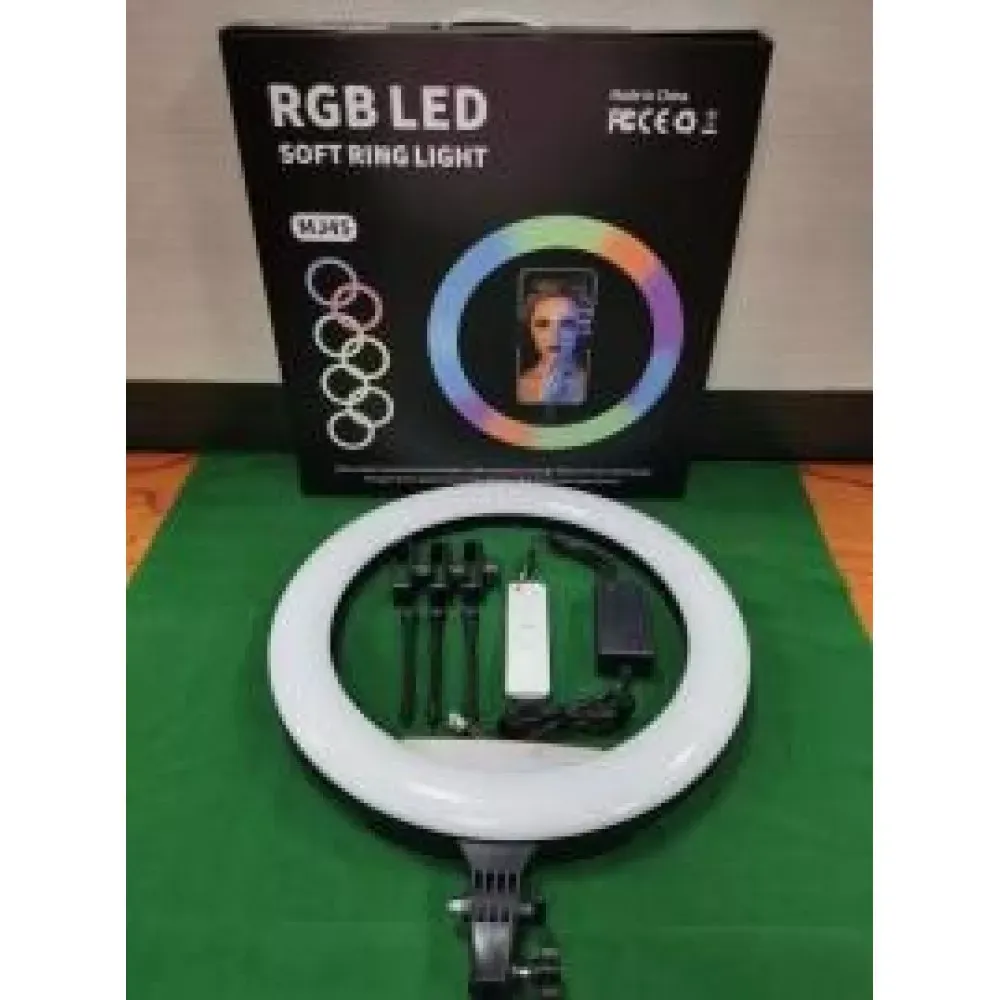 Лампа Кольцевая RGB LED MJ-45 — фото 4