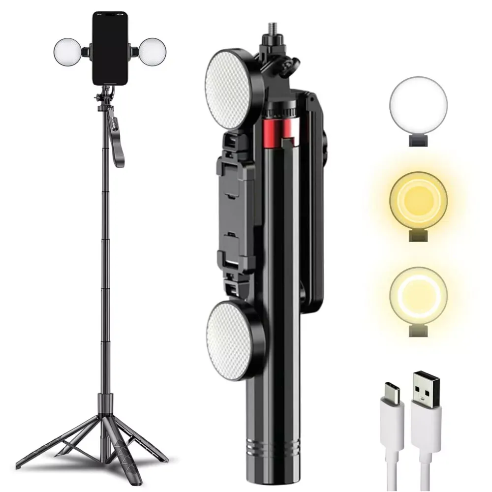 Monopod Tripod — P185-K with LED