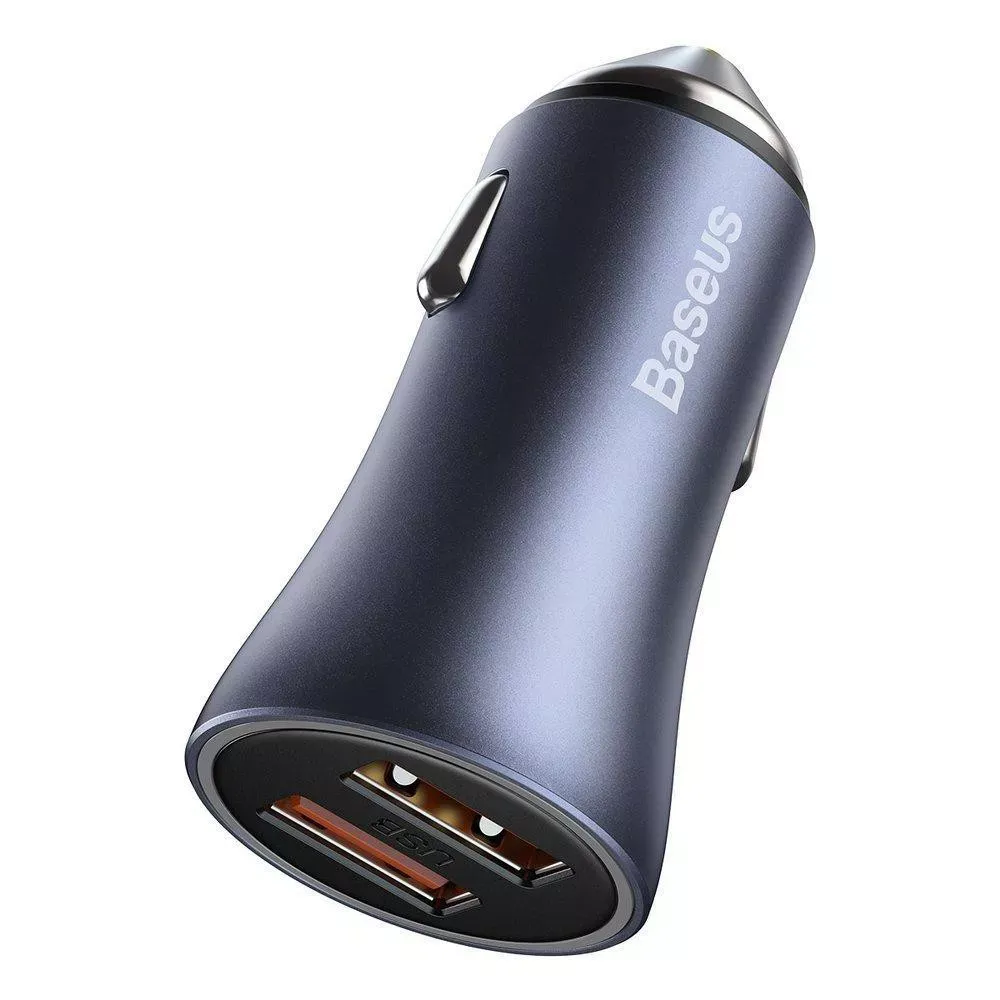 Car Charger | 40W | 2 USB — Baseus — CCJD-A0G Dark Gray — фото 4