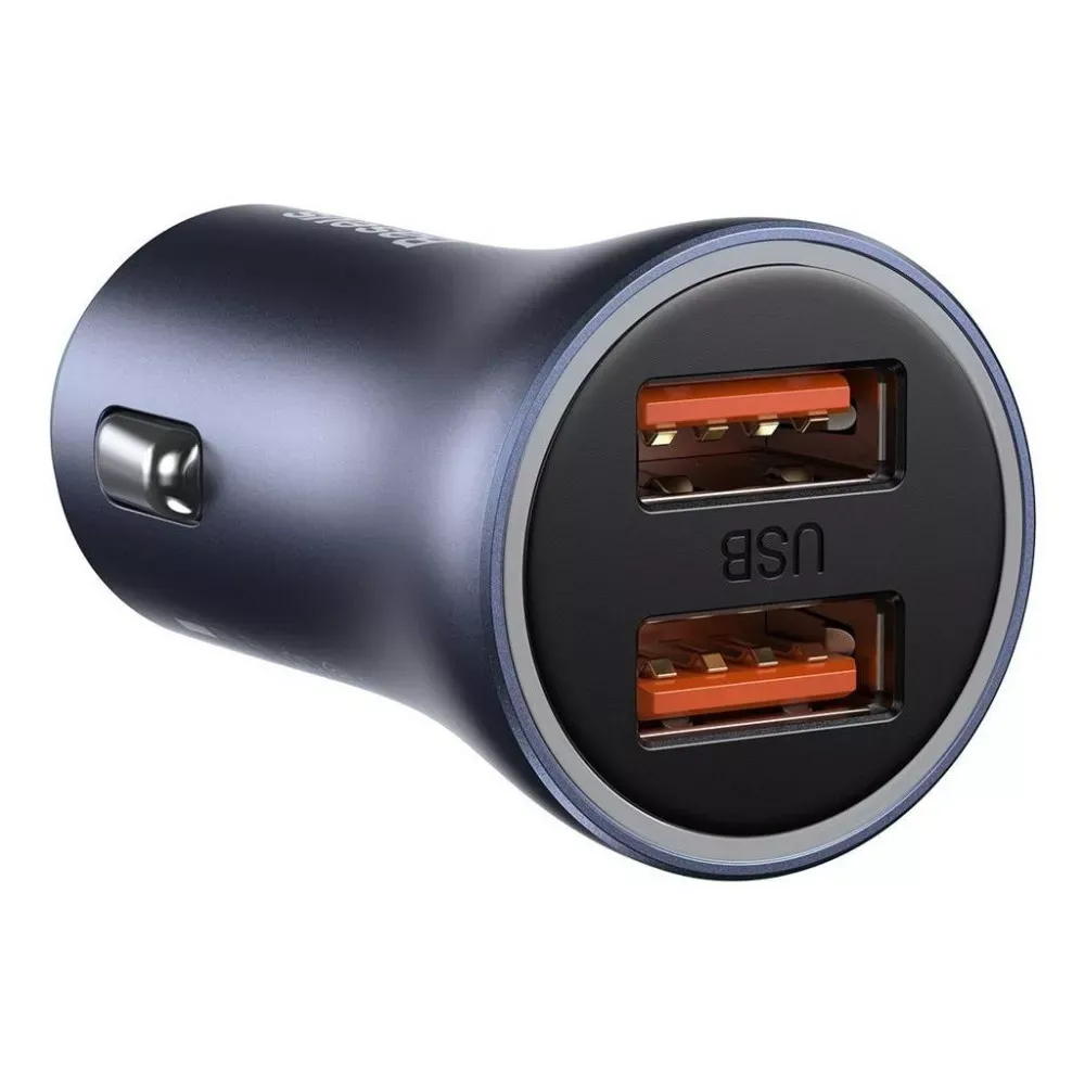 Car Charger | 40W | 2 USB — Baseus — CCJD-A0G Dark Gray — фото 7
