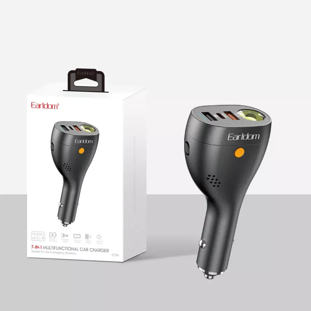 Car Charger 30W 2U 1C Earldom ES-CC54 — фото 9