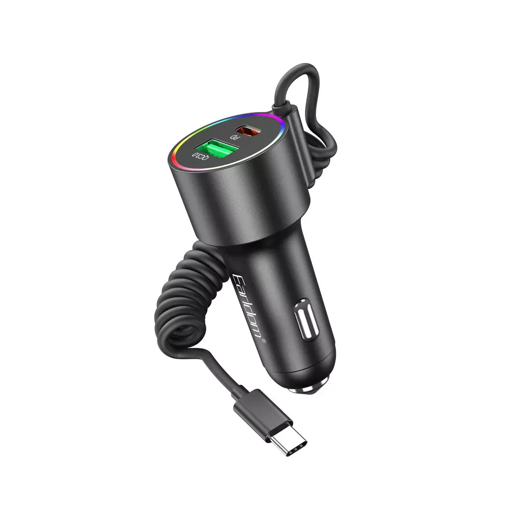 Car Charger 83W 1U 1C Earldom ES-CC44 — Earldom