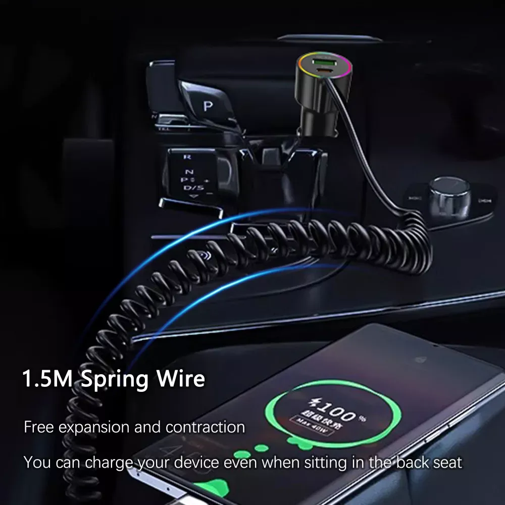 Car Charger 83W 1U 1C Earldom ES-CC44 — фото 5
