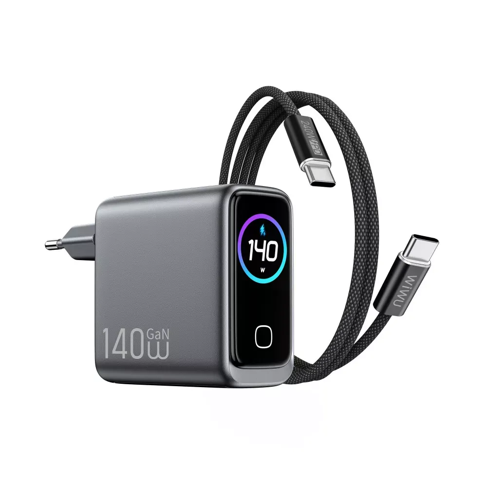 Home Charger | 140W | GaN | 3 PD3.0 |  QC3.0 — Wiwu CHG200 — Wiwu