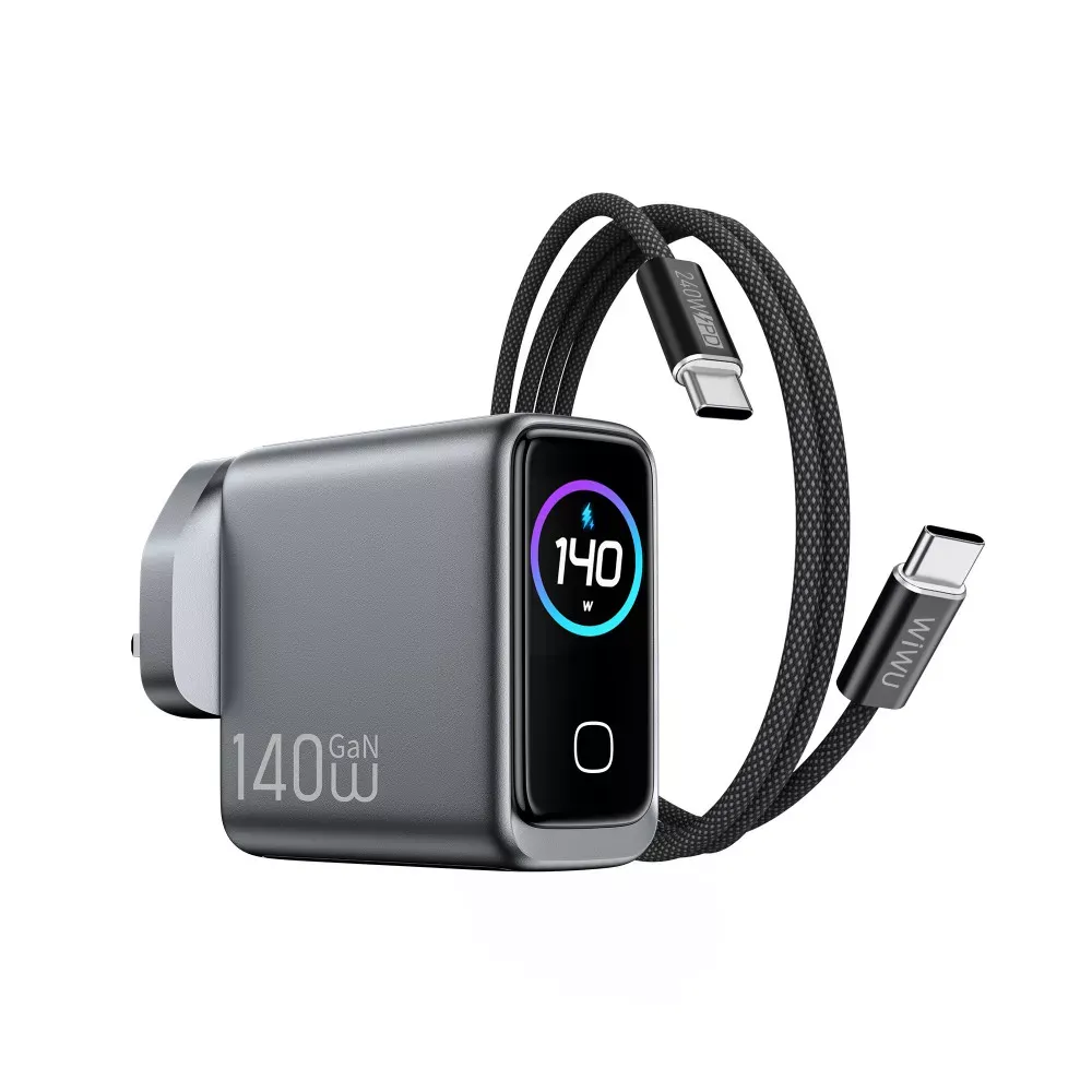 Home Charger | 140W | GaN | 3 PD3.0 | QC3.0 — Wiwu CHG200 — фото 7