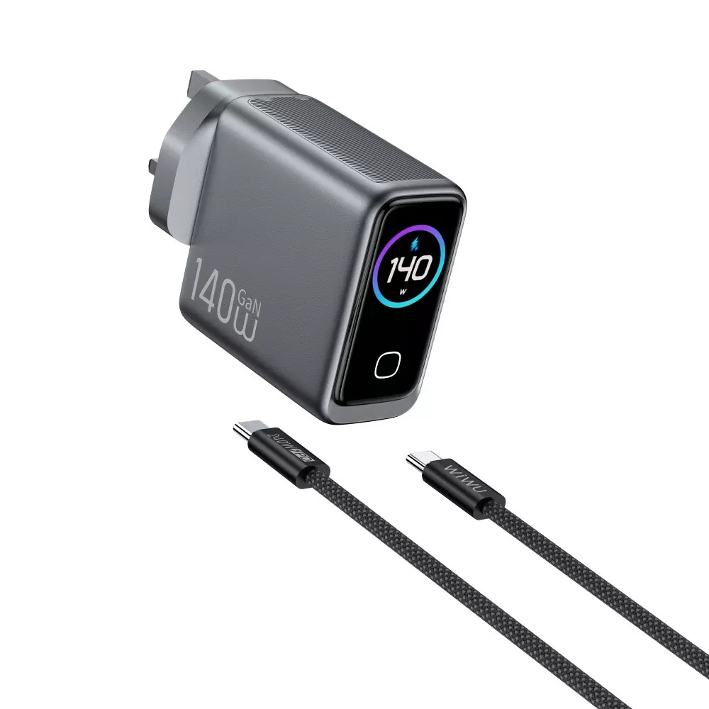 Home Charger | 140W | GaN | 3 PD3.0 | QC3.0 — Wiwu CHG200 — фото 10