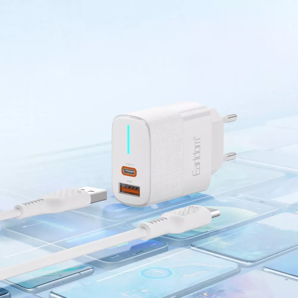 Home Charger | 20W | PD | 1U — Earldom ES-EU32C — фото 7