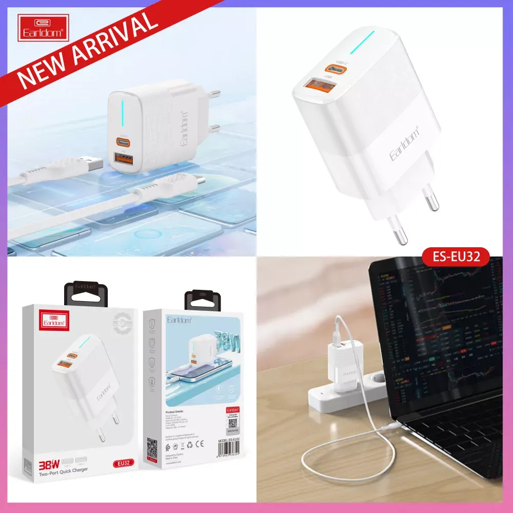 Home Charger | 20W | PD | 1U — Earldom ES-EU32C — фото 9