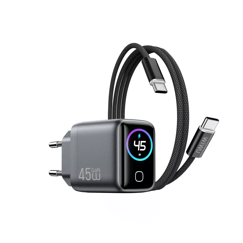 Home Charger | 45W | GaN | PD3.0  — Wiwu CHG500 — Wiwu