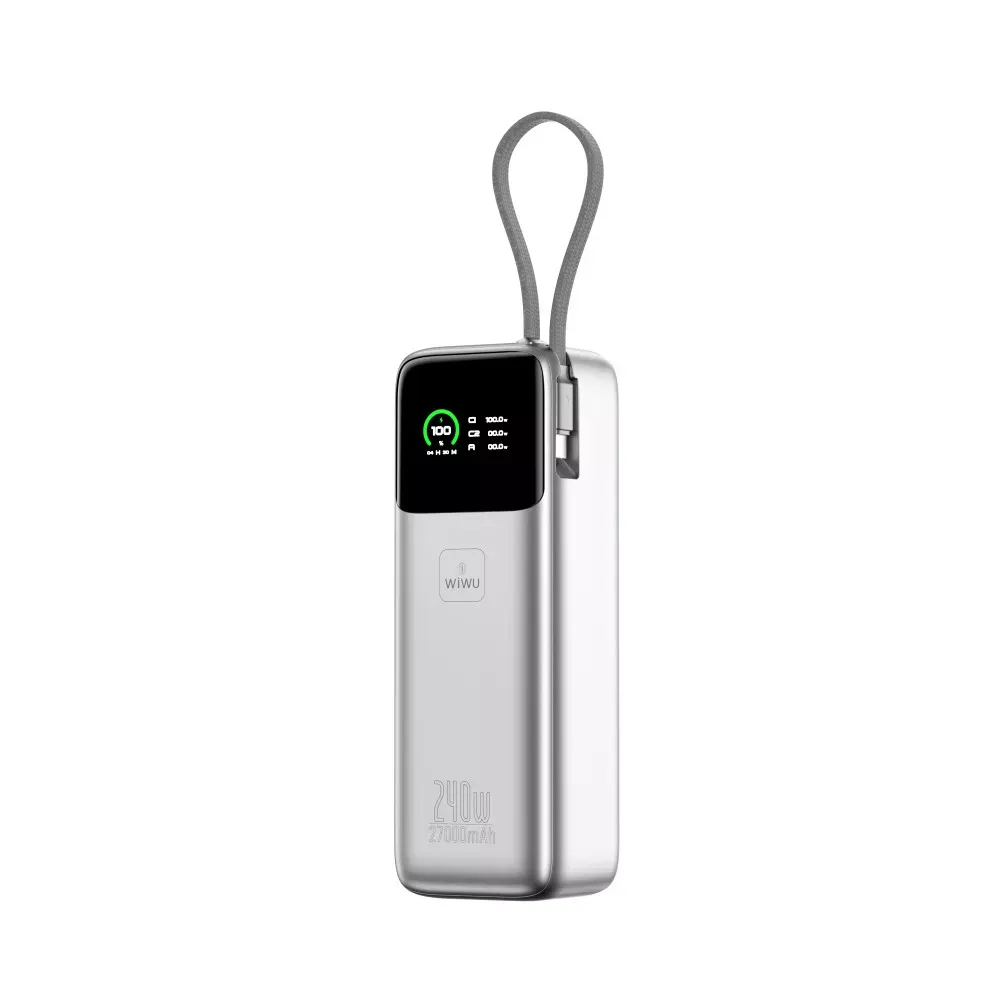 Power Bank 27000 mAh | 240W — WiWU PM201 — Wiwu