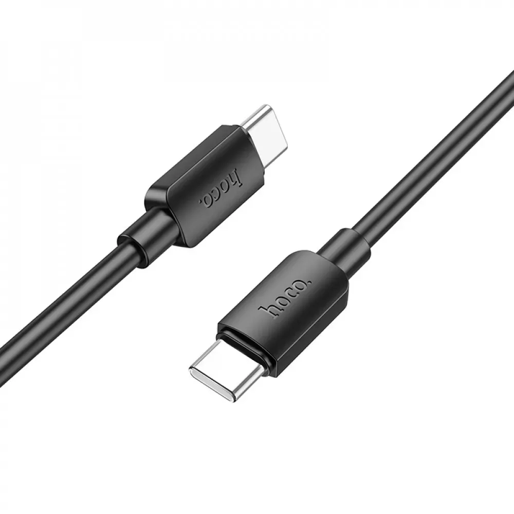 Кабель USB C to C 60W (1m) — Hoco X96 — Black — Hoco