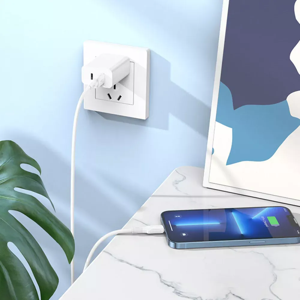 Кабель Lightning 2.4A Borofone BX80 — Black — фото 5