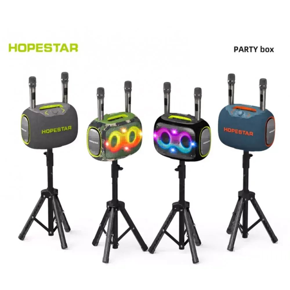 §Портативна колонка — Hopestar Party Box  — Black — Различные