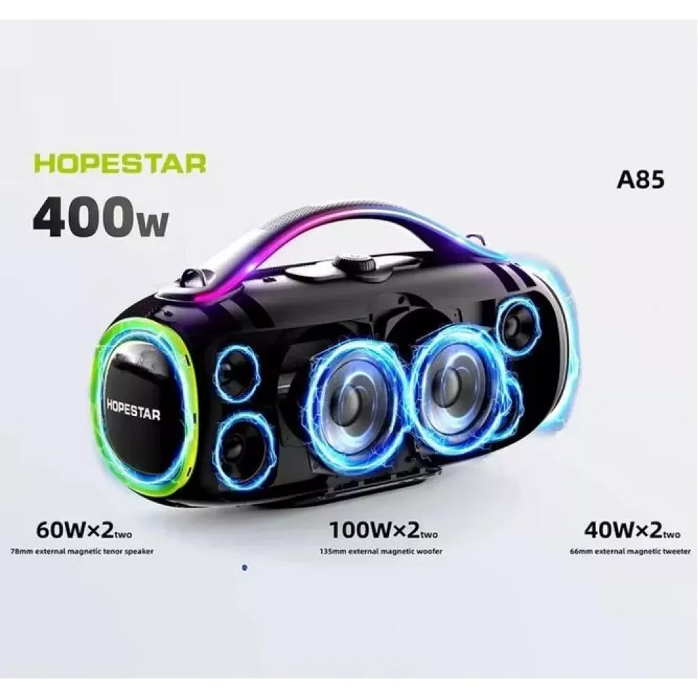Портативна колонка Hopestar A85 400W — Blue — фото 3