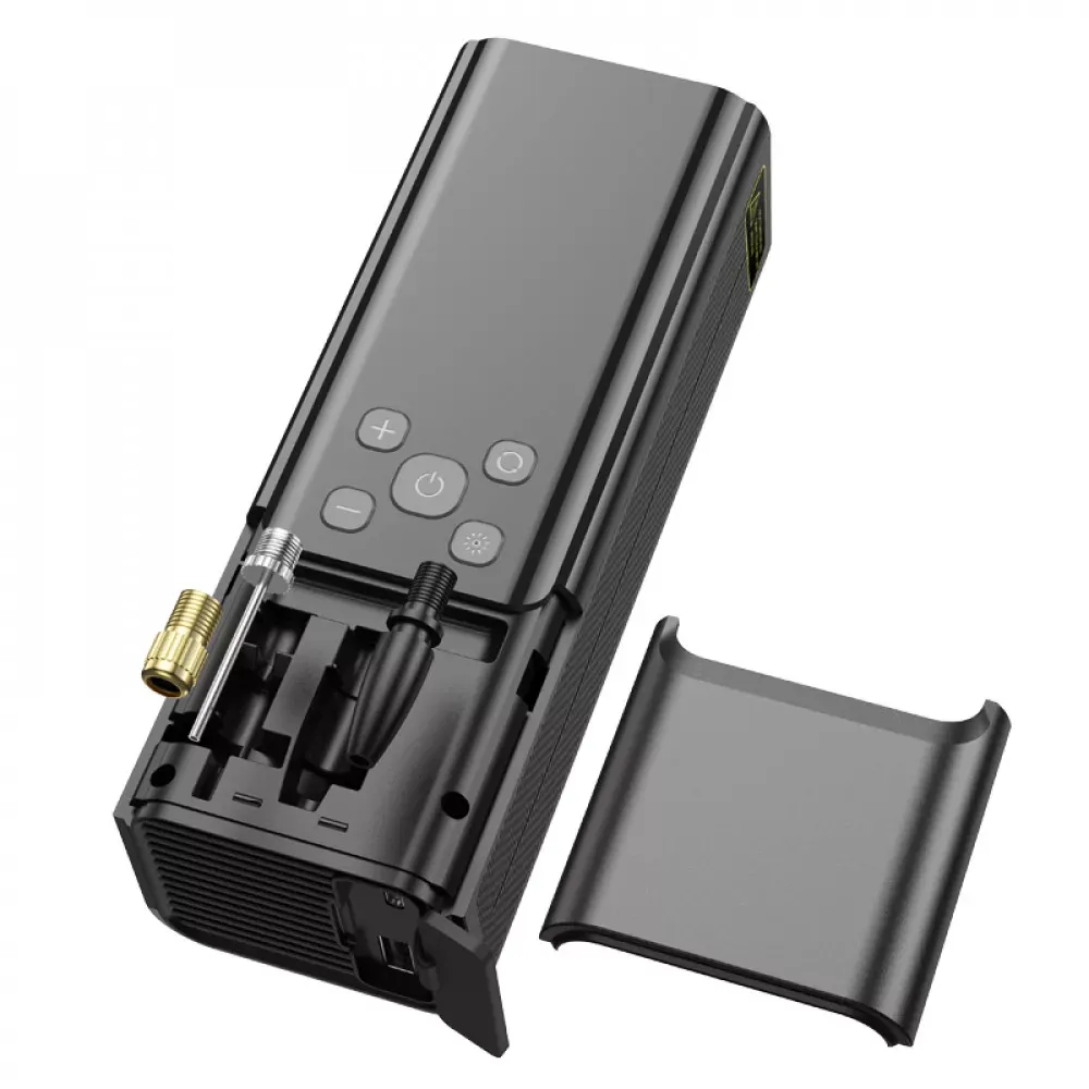 Hoco car air pump ZP7 Maddy 5000mAh 10.3bar — Black — фото 5