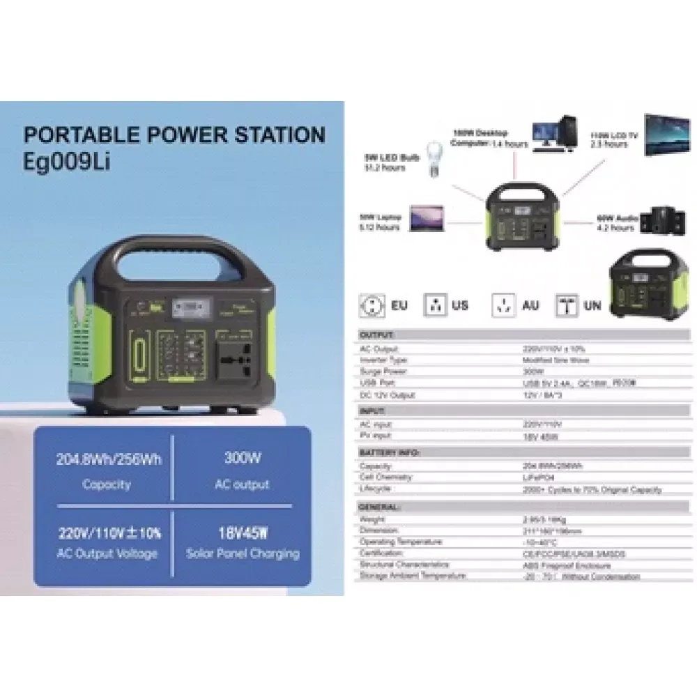 Power Station 300W  — Eg009Li — Различные