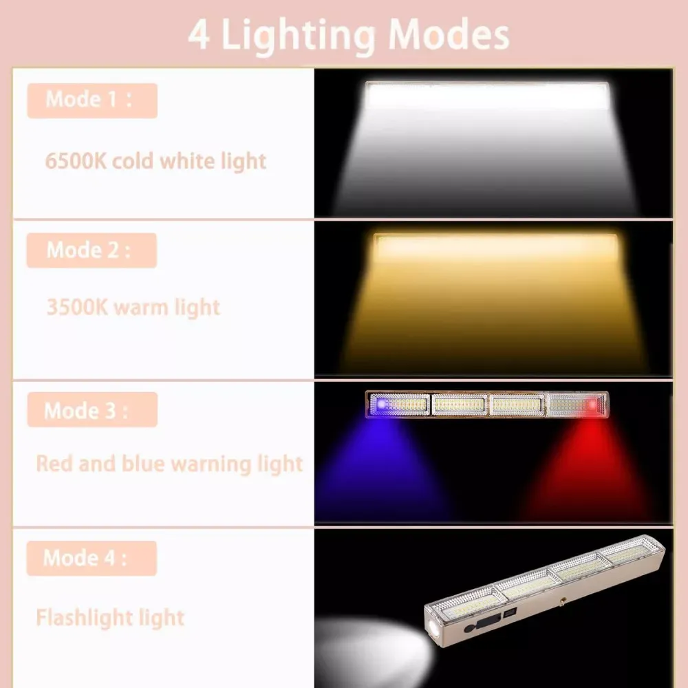 Аварийная LED лампа 30 см — фото 3