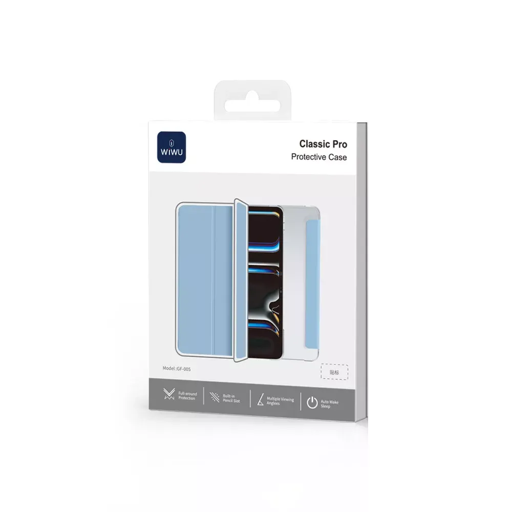 WiWU Classic Pro Protective Case — iPad 11''A16 / 10 GF-005 — Blue — фото 5