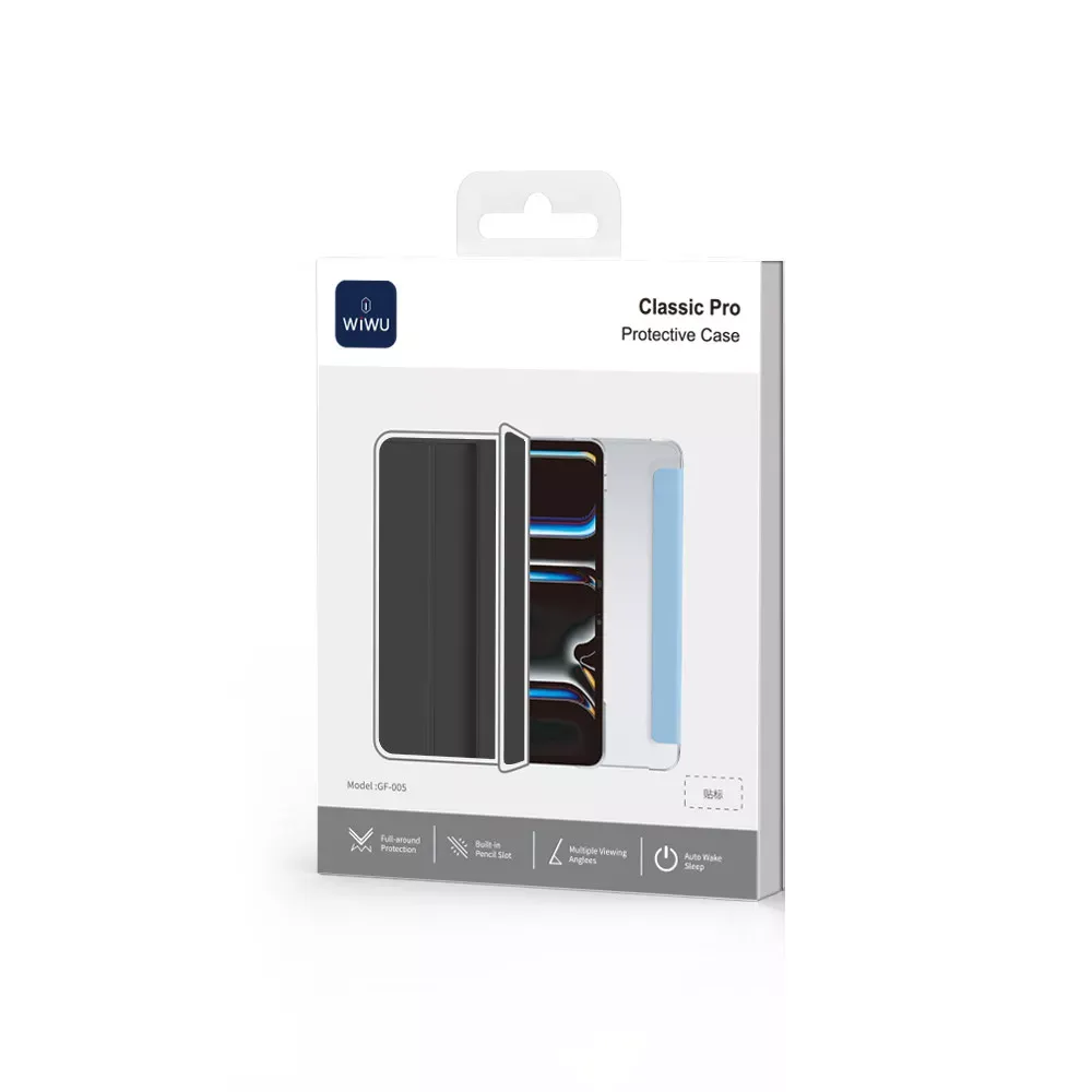 WiWU Classic Pro Protective Case — iPad 11''A16 / 10 GF-005 — Gray — фото 3