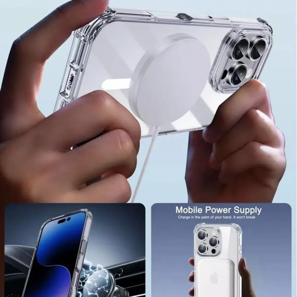 Ipaky Crystal Case With Magsafe iPhone 16 Pro Max — фото 6