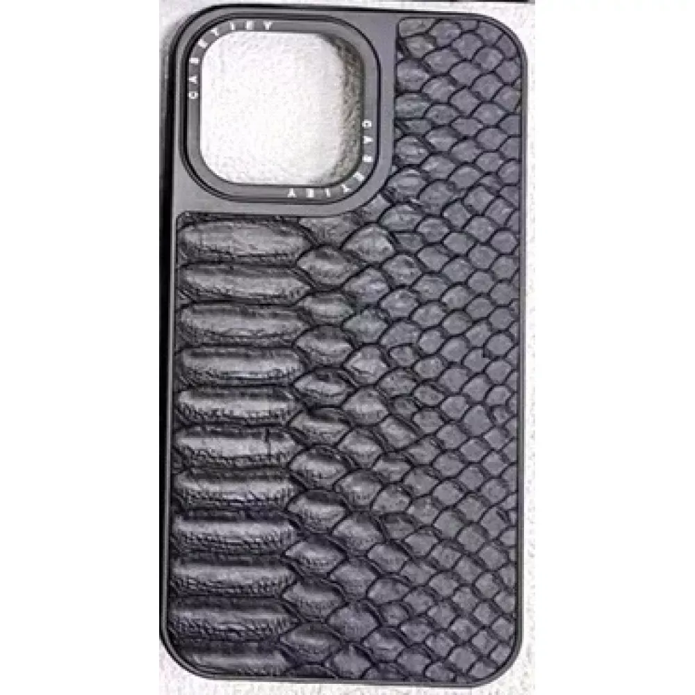 Casetify Crocodile TPU Case iPhone 13 Pro Max — Black